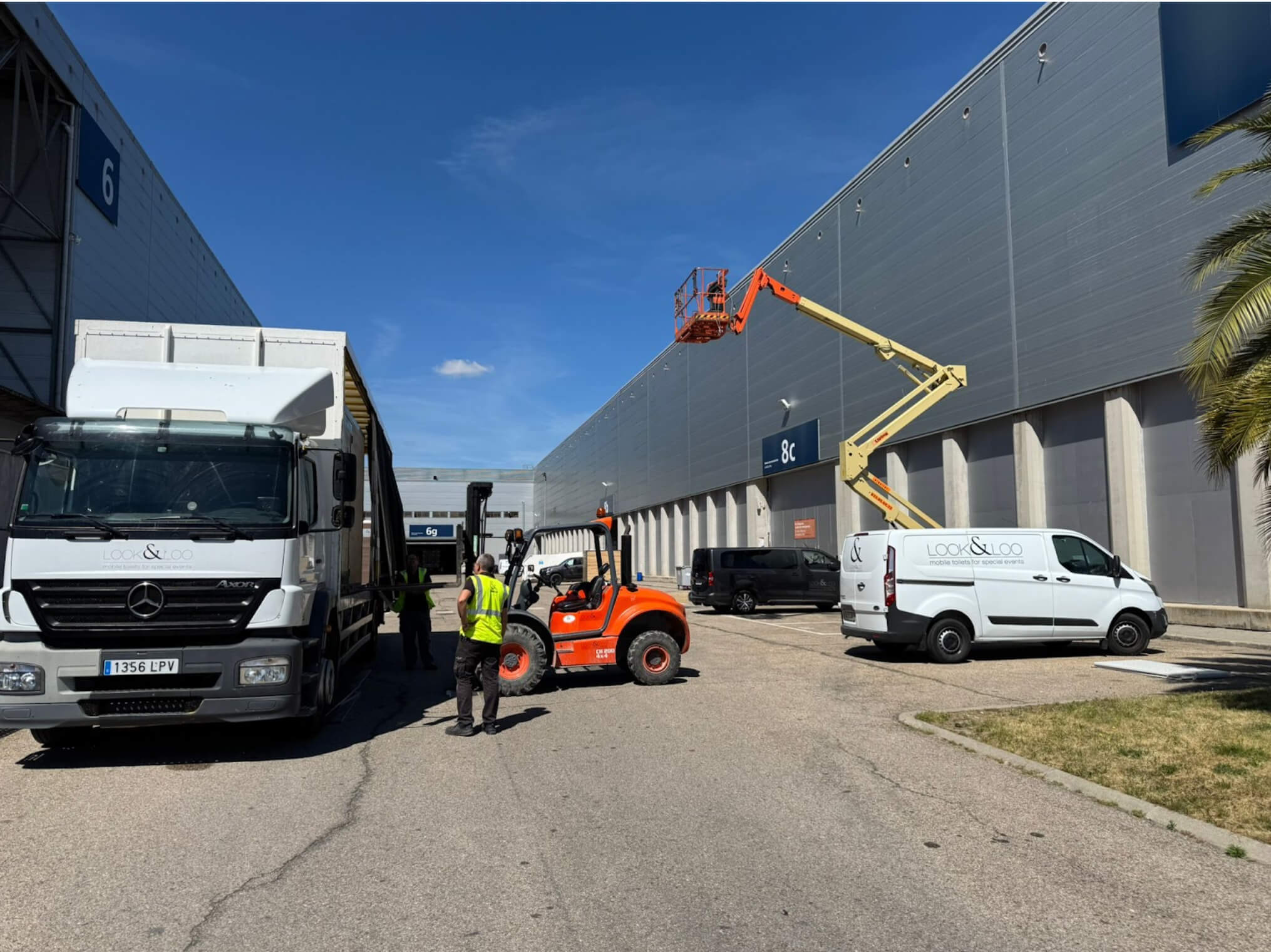 Instalação de evento Look&Loo