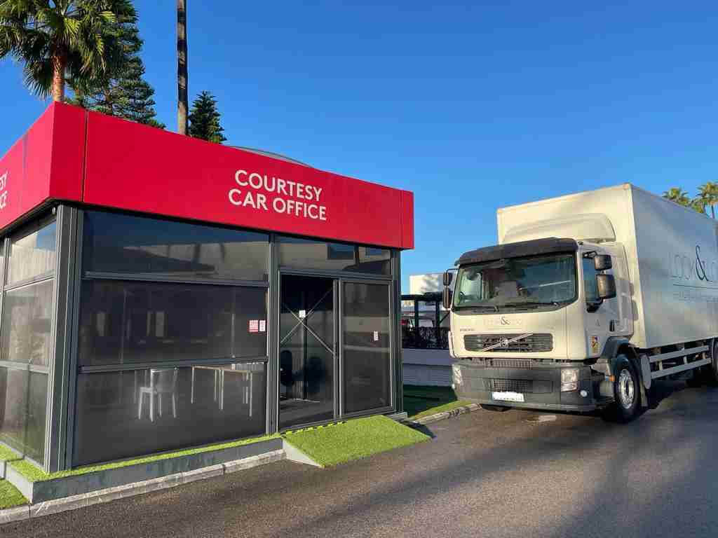 Transporte e instalação